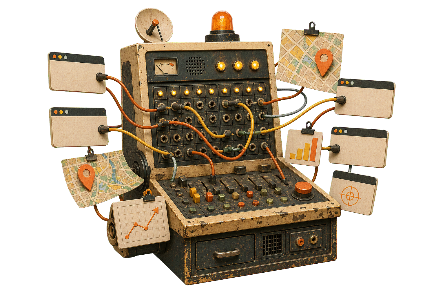 Surreal SEO keyword routing switchboard