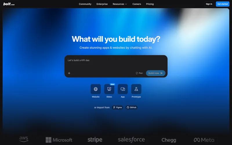 Bolt.new website